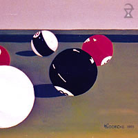 Billard Bild