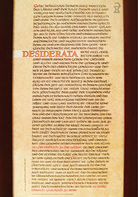 Desiderata